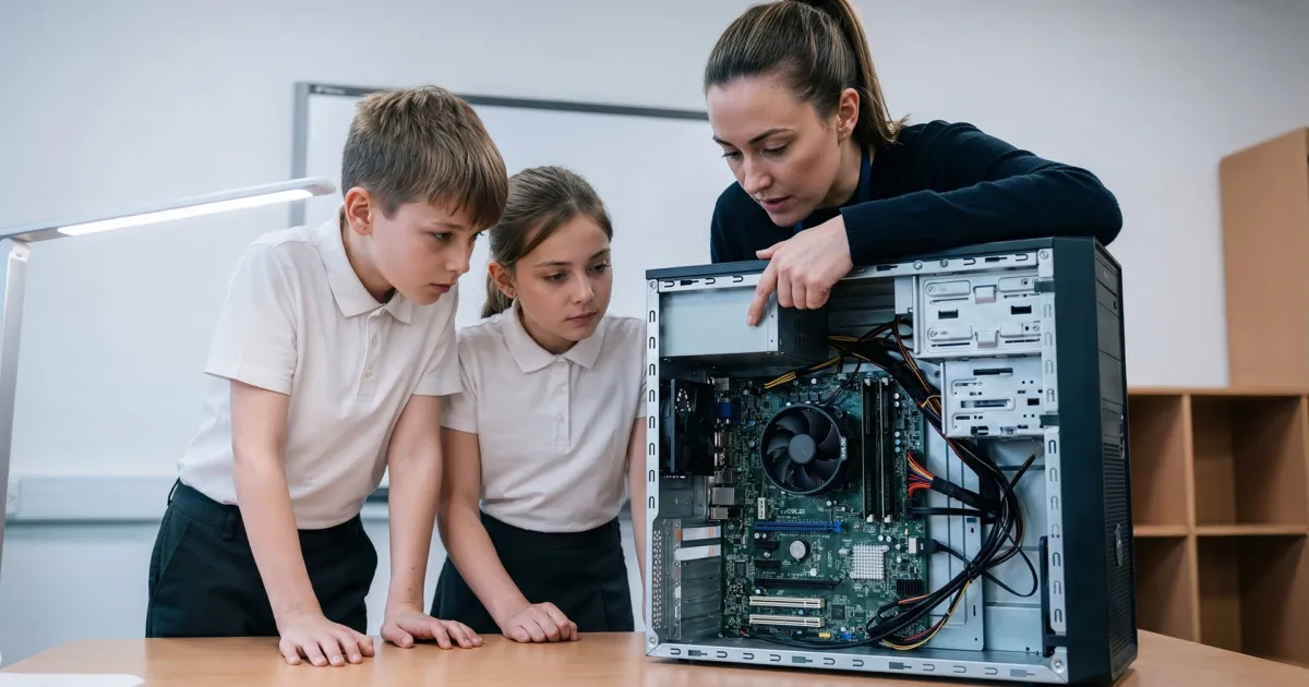 Linux w szkole - pracownia komputerowa z systemem otwartym