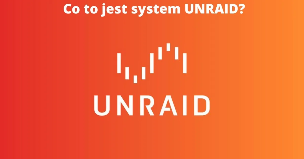 Unraid serwer domowy homelab w racku z dyskami HDD